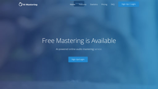 AI Mastering - Herramienta de mastering inteligente, mejora automática de calidad de audio - Logo