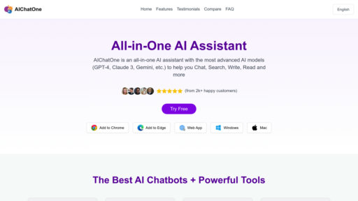 AIChatOne - Chat inteligente y análisis de documentos con GPT-4, Claude 3 y Gemini - Logo
