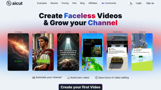 AIcut.pro - Outil texte en vidéo: Création automatique de contenus courts pour réseaux sociaux - Logo