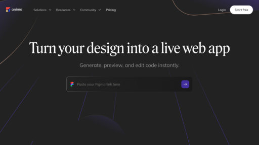 Anima - Convierte diseños Figma en aplicaciones web con generación automática de código - Logo