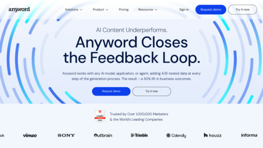 Anyword - Plataforma de creación de contenido marketing que optimiza conversiones - Logo