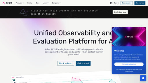 Arize AI - Plataforma de observabilidad IA: Monitorear y optimizar modelos - Logo