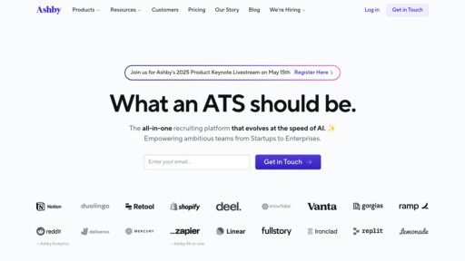 Ashby - Plataforma de contratación inteligente con seguimiento automático de candidatos - Logo