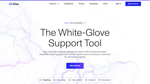 Atlas.so - 智能客户支持平台，自动化工单与多渠道通信 - Logo