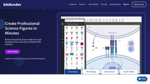 BioRender - Herramienta de ilustración científica: crea gráficos profesionales con plantillas inteligentes - Logo