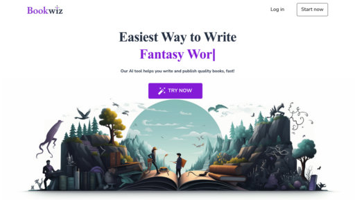Bookwiz - Plataforma inteligente para escribir novelas, desde ideas hasta publicación - Logo