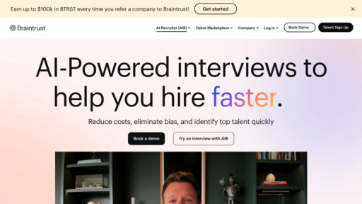 Braintrust - Plataforma de talento descentralizada conectando profesionales técnicos y empresas - Logo