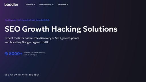 Buddler - Plataforma SEO que convierte datos de búsqueda en estrategias - Logo