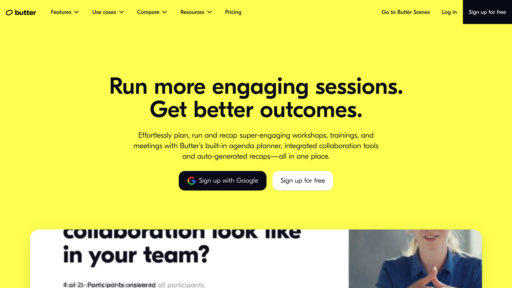Butter - Plataforma de reuniones inteligente con planificación y actas automáticas - Logo