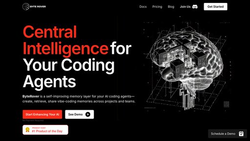 ByteRover - Memoria colaborativa para asistentes programación, mejora calidad código - Logo
