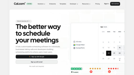 Cal.com - Open Source Scheduling Automation Tool - Logo