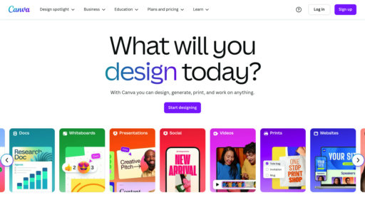 Canva - Plataforma de diseño online con plantillas inteligentes y herramientas colaborativas - Logo
