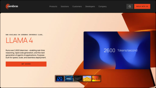Cerebras - Procesador IA wafer-scale para entrenamiento rápido - Logo