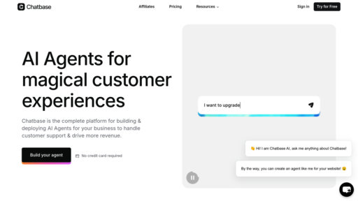 Chatbase - 智能客服机器人，基于企业数据自动回答客户问题 - Logo