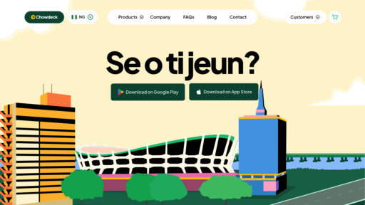 Chowdeck - 非洲智能配送平台，快速送达餐食生鲜 - Logo