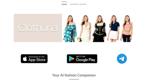 Clothona - Herramienta de prueba virtual para ver ropa en tu foto - Logo