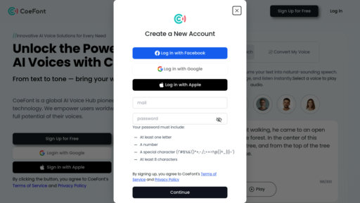 CoeFont CLOUD - CoeFont CLOUD: Síntesis de voz multilingüe y creación de voces personalizadas - Logo