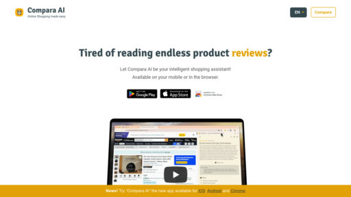 Compara.cat - Smart comparison platform analyzing reviews for product insights - Logo