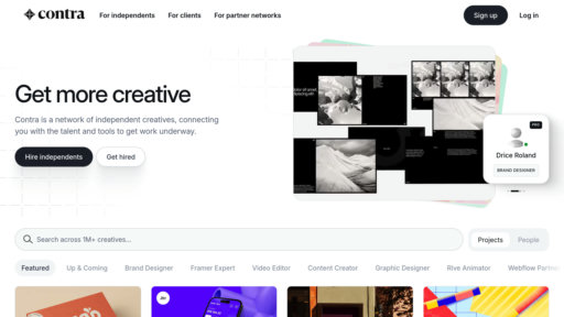 Contra - Plateforme freelance sans commission avec appariement intelligent et paiements mondiaux - Logo