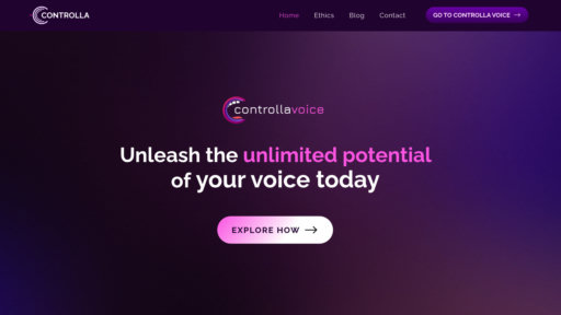 Controlla.xyz - Plataforma musical inteligente: voces personalizadas y control en tiempo real - Logo