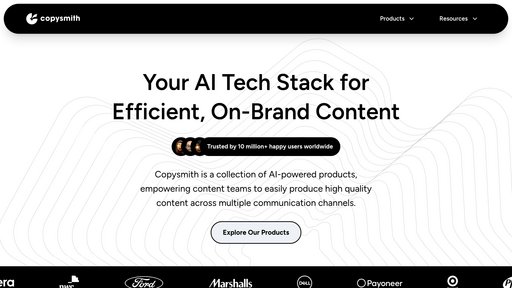 Copysmith AI - Plataforma de creación de contenido para equipos de marketing y e-commerce - Logo