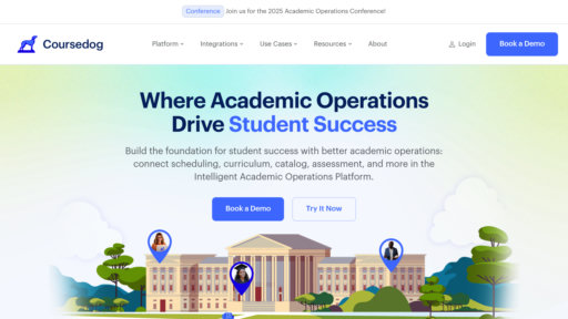 Coursedog - Plateforme académique intelligente pour planification et optimisation des ressources - Logo