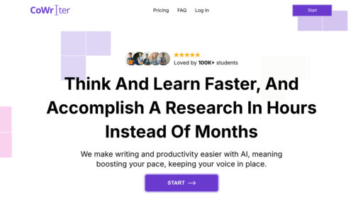 CoWriter AI - Asistente de redacción inteligente con sugerencias inmediatas y colaboración en equipo - Logo