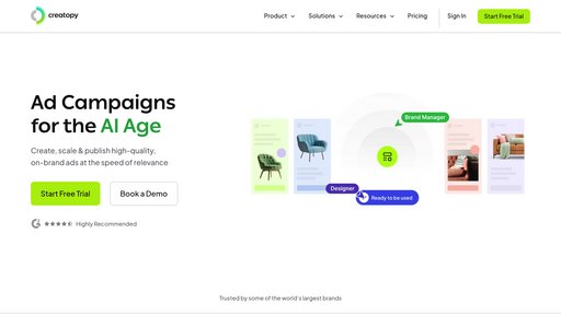 Creatopy - Plataforma de automatización creativa para diseñar y escalar anuncios display y campañas en redes sociales - Logo