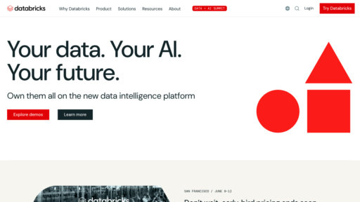Databricks - Plataforma unificada para análisis inteligente y aprendizaje automático - Logo