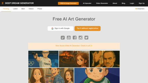 Deep Dream Generator - AI Art Generator for Dreamlike Images - Logo