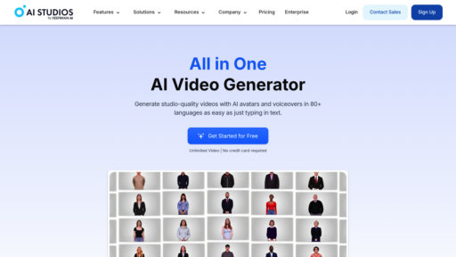 DeepBrain AI - Crea avatares realistas y produce videos automatizados con presentadores virtuales