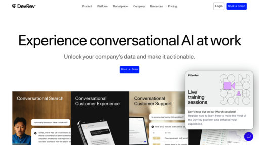 DevRev - Plataforma SaaS inteligente que unifica soporte al cliente y desarrollo de producto - Logo