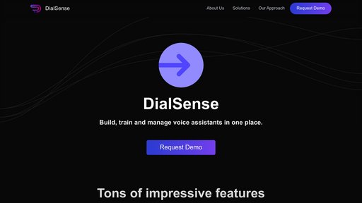 DialSense - Plataforma en la nube para asistentes vocales inteligentes, automatiza servicio al cliente - Logo