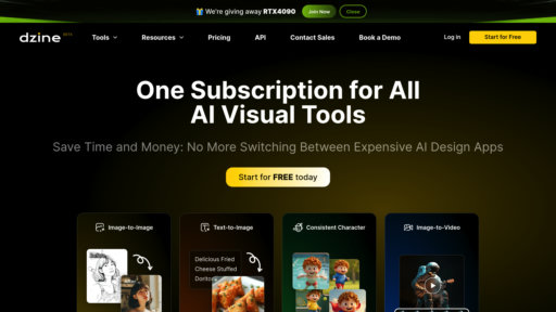 Dzine AI - Dzine AI: Intelligent image creation with generative fill and editing - Logo