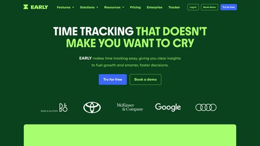 EARLY - Herramienta de gestión del tiempo con seguimiento automático y análisis - Logo