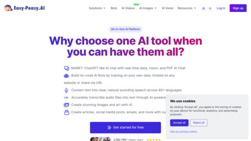 Easy-Peasy.AI - Plataforma de creación inteligente con generación de texto e imágenes - Logo