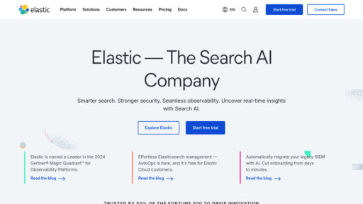 Elastic Stack - Elastic Stack: Plataforma de búsqueda inteligente y análisis de datos en tiempo real - Logo