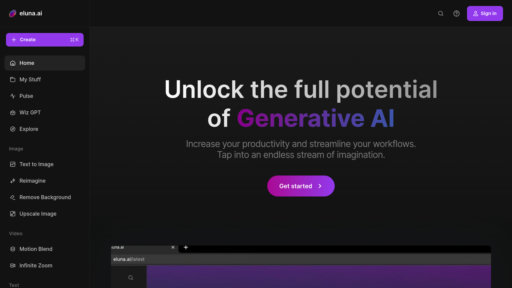 Eluna AI - Intelligent text analytics and content creation platform for data-driven insights - Logo