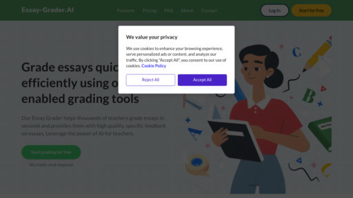 EssayGrader.ai - Outil de correction automatique avec notation et détection de plagiat - Logo