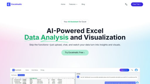 ExcelMatic - Automate Excel and Sheets with AI - Logo