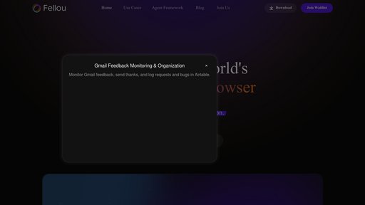 Fellou - Navegador inteligente que automatiza tareas web - Logo