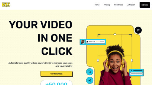 Fliz AI - 智能视频生成工具，文章链接快速转为多平台营销视频 - Logo