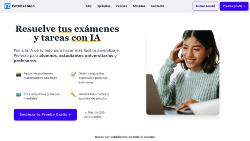 FotoExamen - Smart photo question solver with multilingual support and visual learning tools - Logo