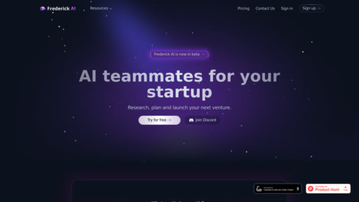 Frederick AI - Frederick AI: Your Intelligent Automation Assistant - Logo