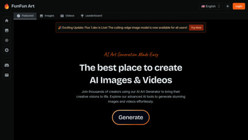 FunFun Art - Generador de imágenes y videos inteligente con opciones de personalización - Logo