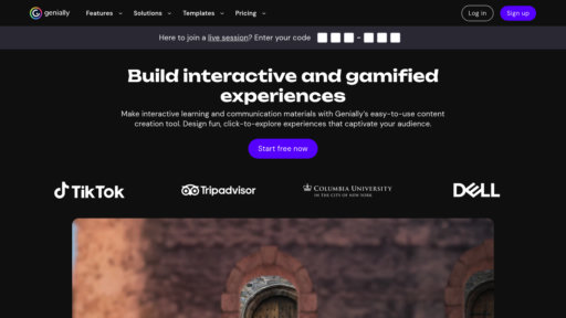 Genially - Créez des présentations interactives et formations sans programmation - Logo