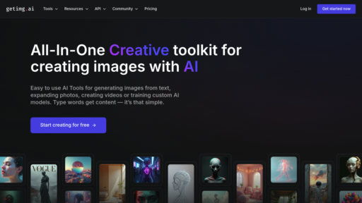 getimg.ai - AI visual creation platform - text to image and video generator - Logo