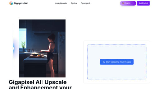 Gigapixel AI - Ampliación de imágenes inteligente hasta 600% manteniendo detalles - Logo