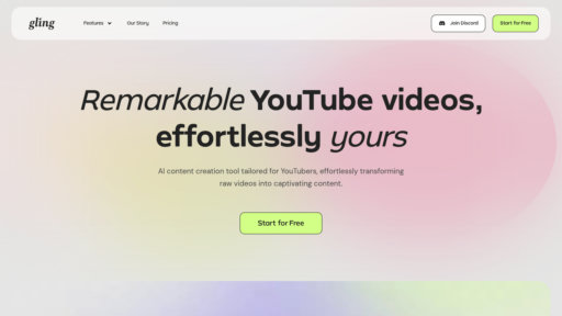 Gling AI - Gling AI: Automated Video Editing Tool - Logo