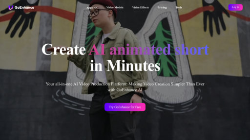 GoEnhance AI - Intelligent video stylization and quality enhancement for professional visual content - Logo